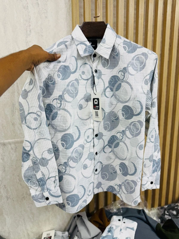 Cuban collar Shirt